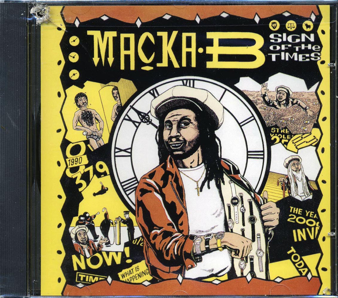 Macka B - Sign Of The Times + We've Had Enough (2 albums on 1 CD) (marked/ltd stock) - CD