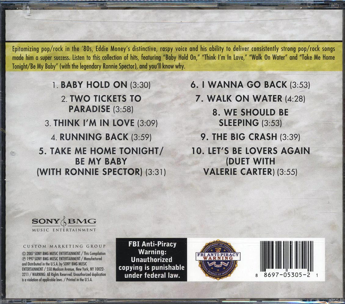 Eddie Money - Super Hits - CD, CD