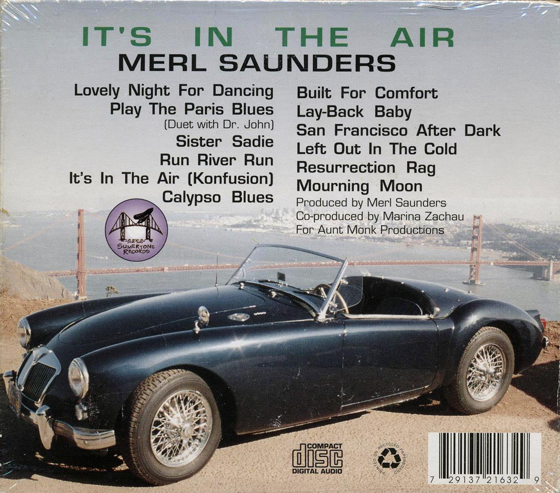 Merl Saunders & The Rain Forest Band - It's In The Air - CD, CD