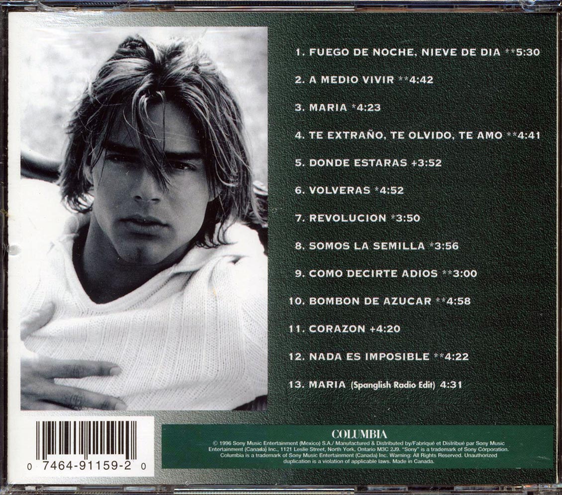 Ricky Martin - A Medio Vivir - CD, CD