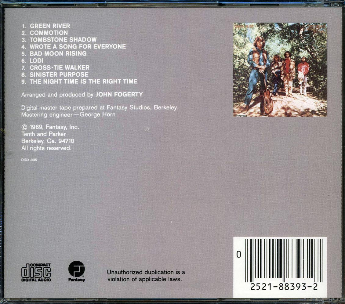 Creedence Clearwater Revival - Green River - CD, CD