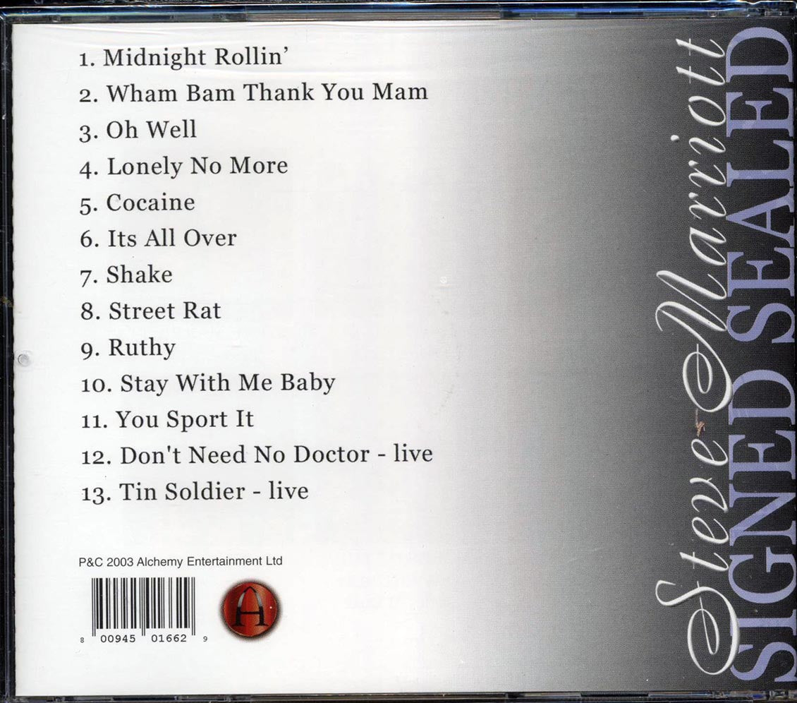 Steve Marriott - Signed Sealed - CD, CD