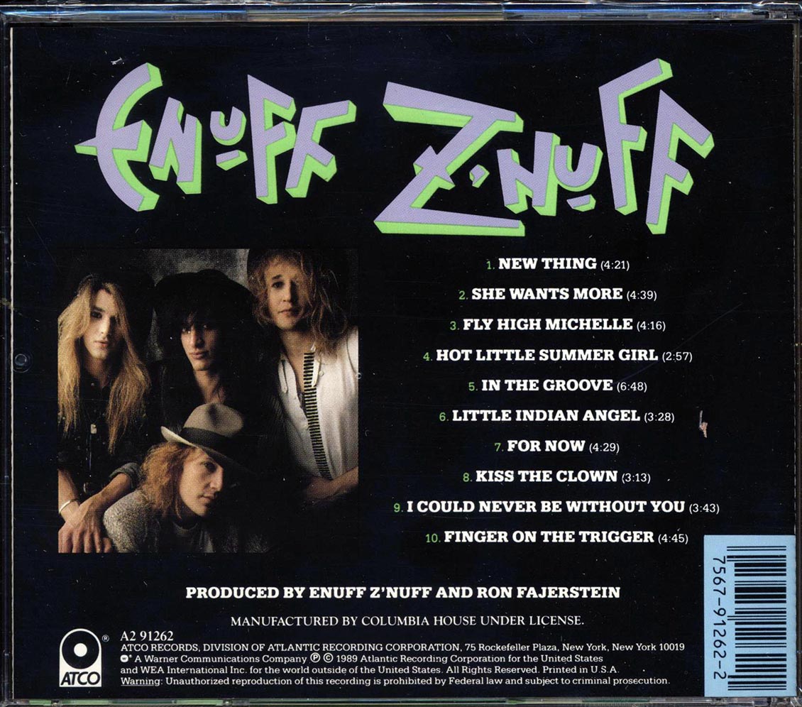 Enuff Z'enuff - Enuff Z'enuff - CD, CD