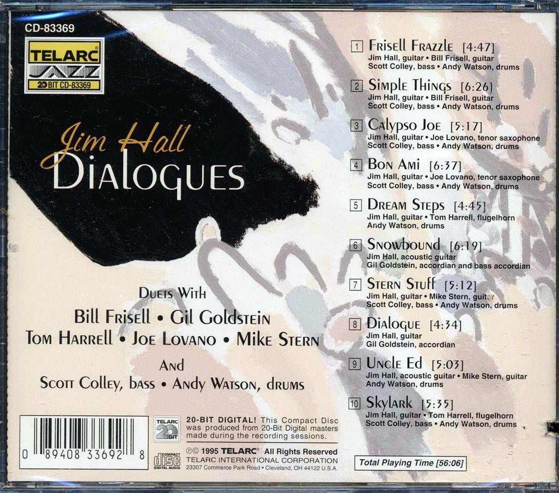 Jim Hall - Dialogues (marked/ltd stock) - CD, CD