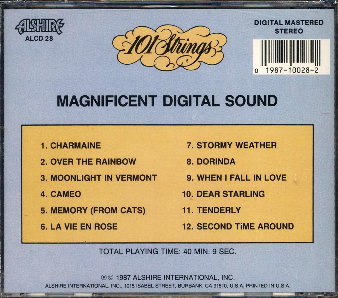 101 Strings - Magnificent Digital Sound - CD, CD
