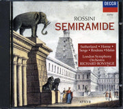 Rossini, Sutherland, Horne, Serge, Rouleau, Malas - Semiramide: Atto II - CD
