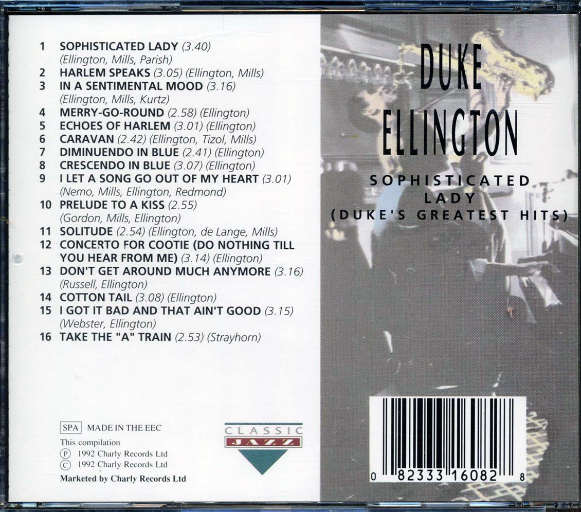 Duke Ellington - Sophisticated Lady: Duke's Greatest Hits - CD, CD