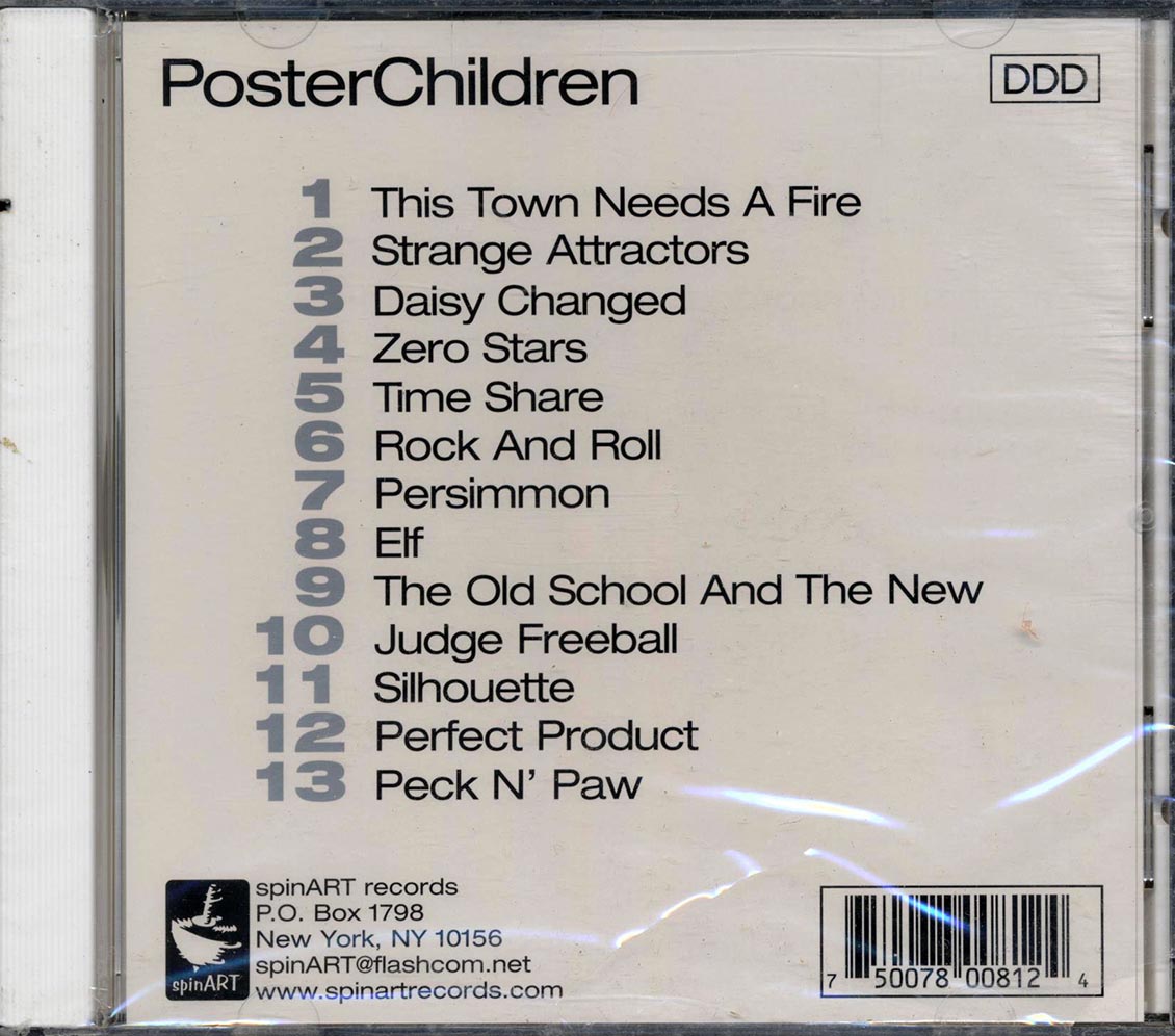 Poster Children - DDD - CD