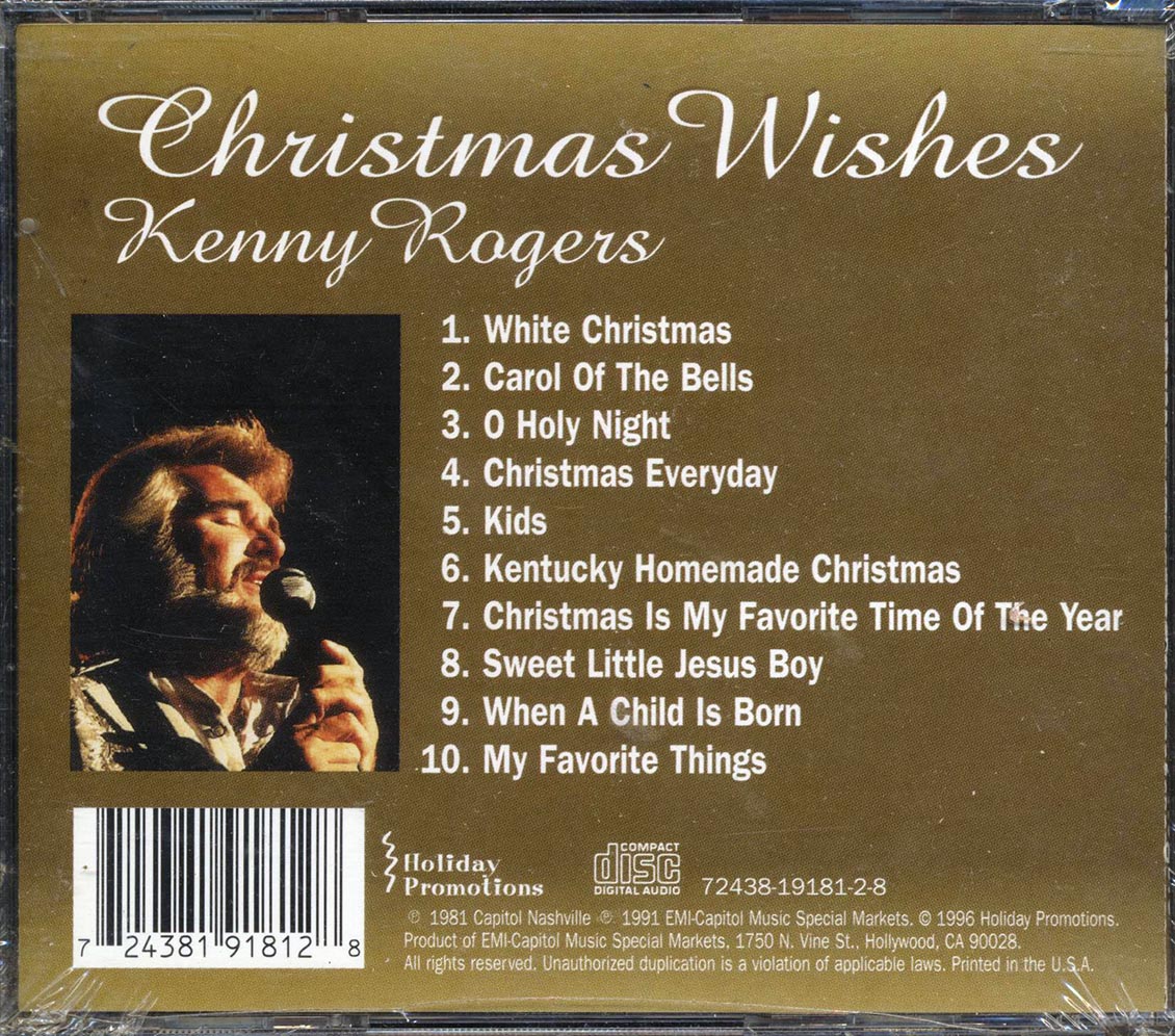Kenny Rogers - Christmas Wishes - CD, CD