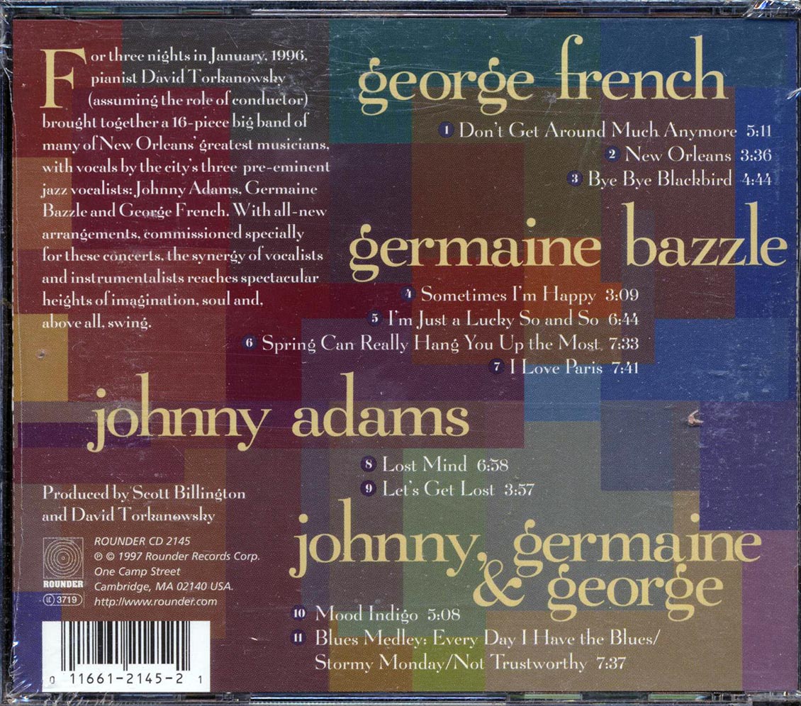 The New Orleans CAC Jazz Orchestra, Johnny Adams, Germaine Bazzle, George French - Mood Indigo Conducted By David Torkanowsky - CD, CD