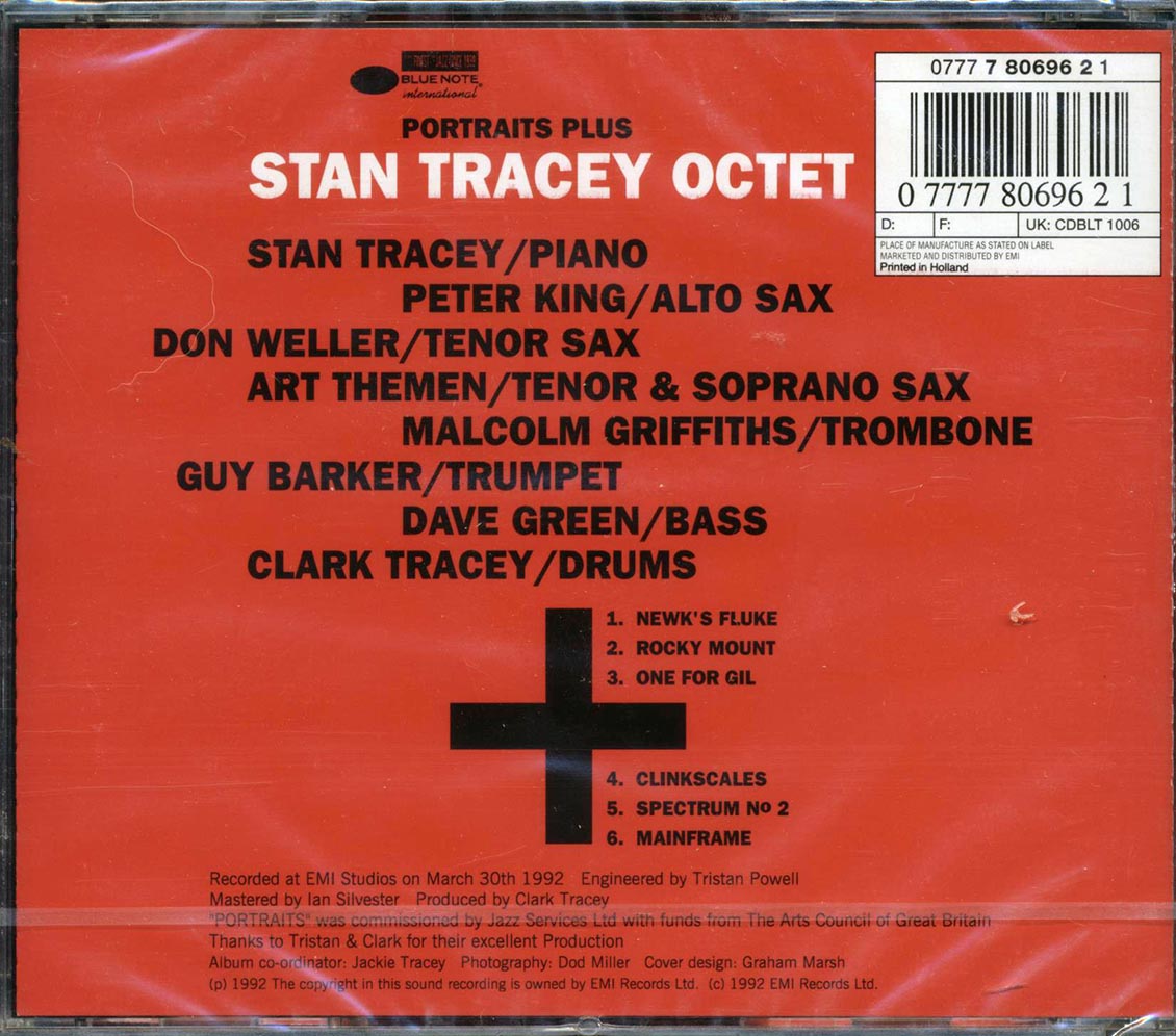 Stan Tracey Octet - Portraits Plus - CD, CD
