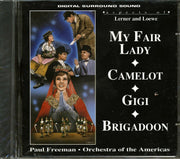 Paul Freeman, Orchestra Of The Americas - Aspects Of My Fair Lady, Camelot, Gigi, Brigadoon (marked/ltd stock) - CD