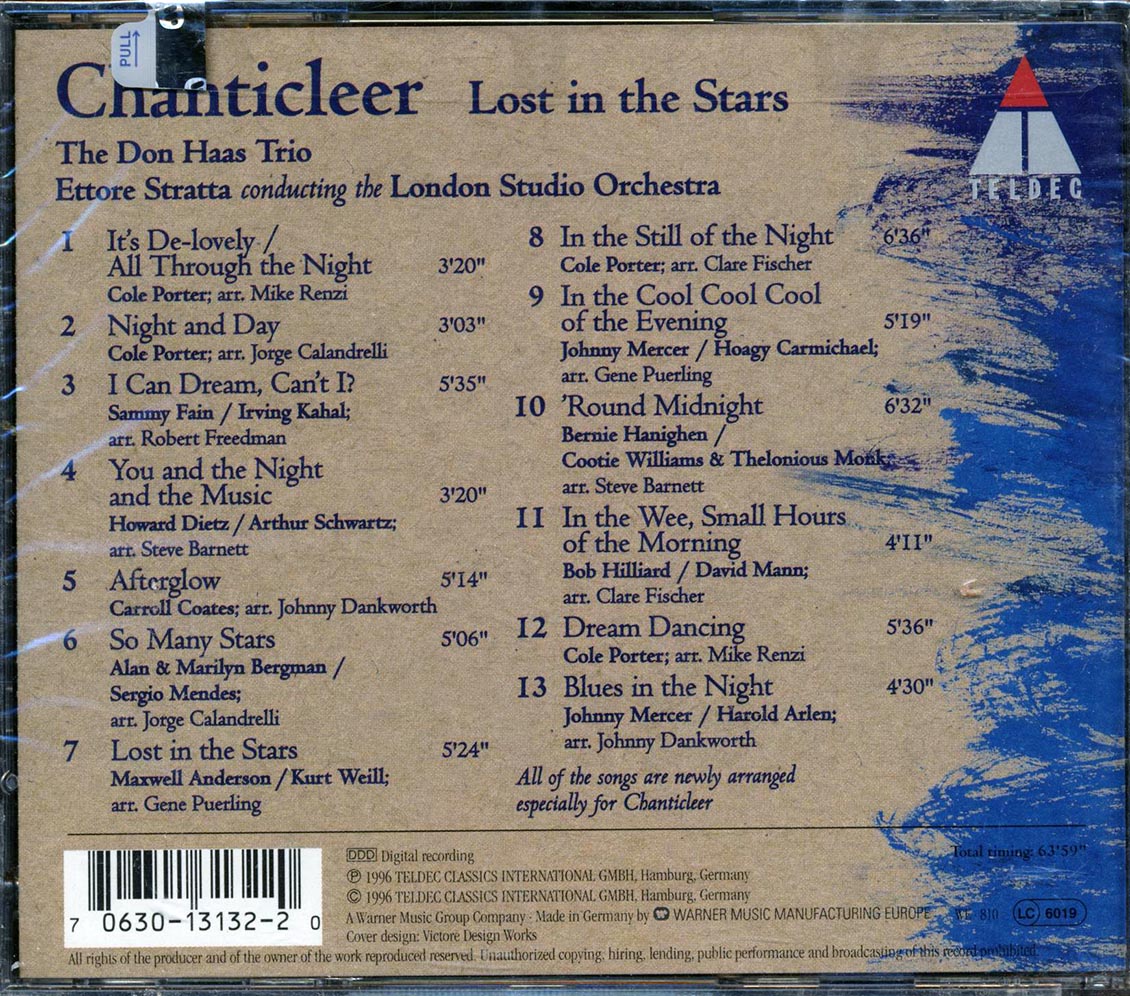 Chanticleer - Lost In The Stars - CD, CD