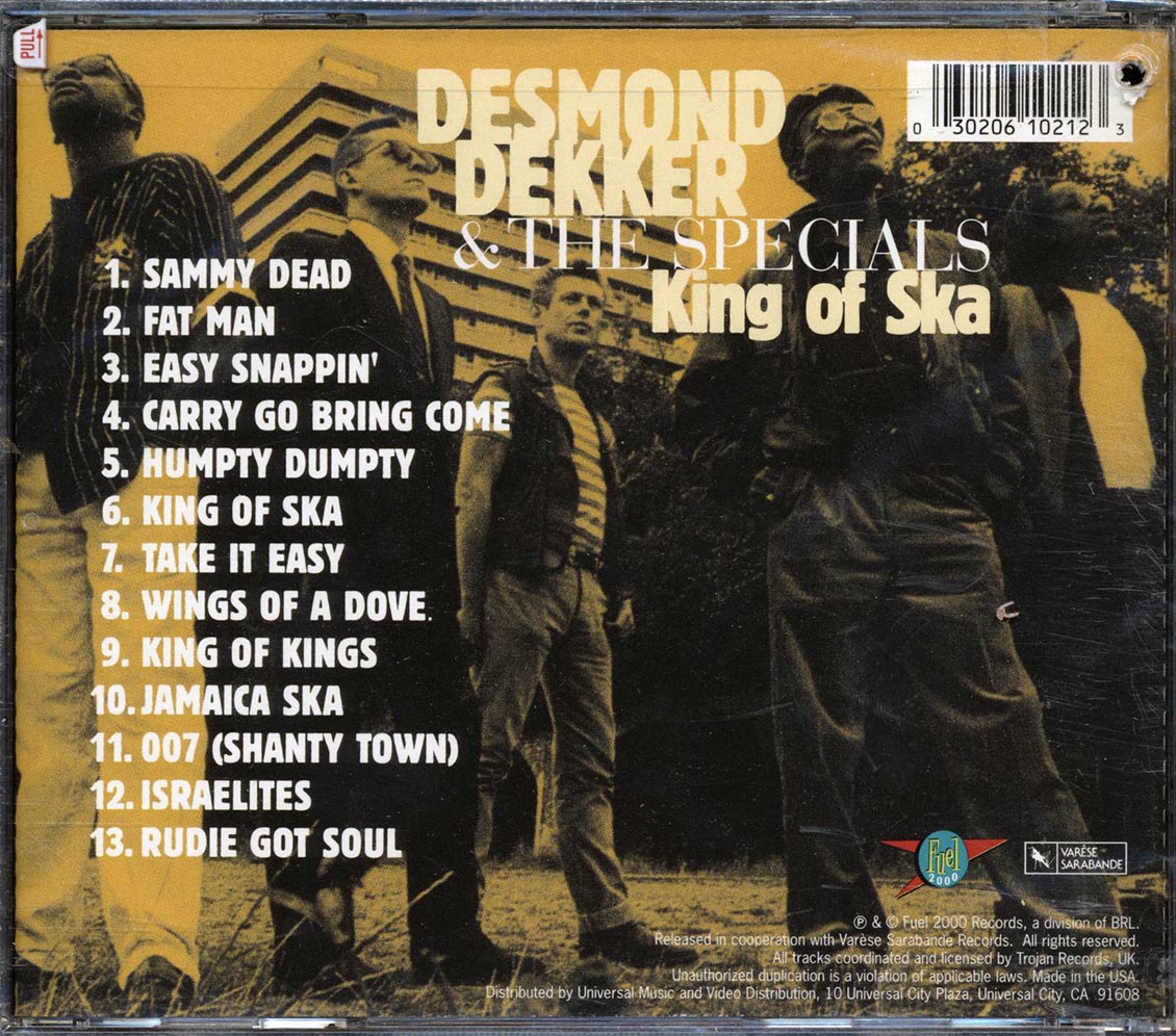 Desmond Dekker & The Specials - King Of Ska (marked/ltd stock) - CD, CD
