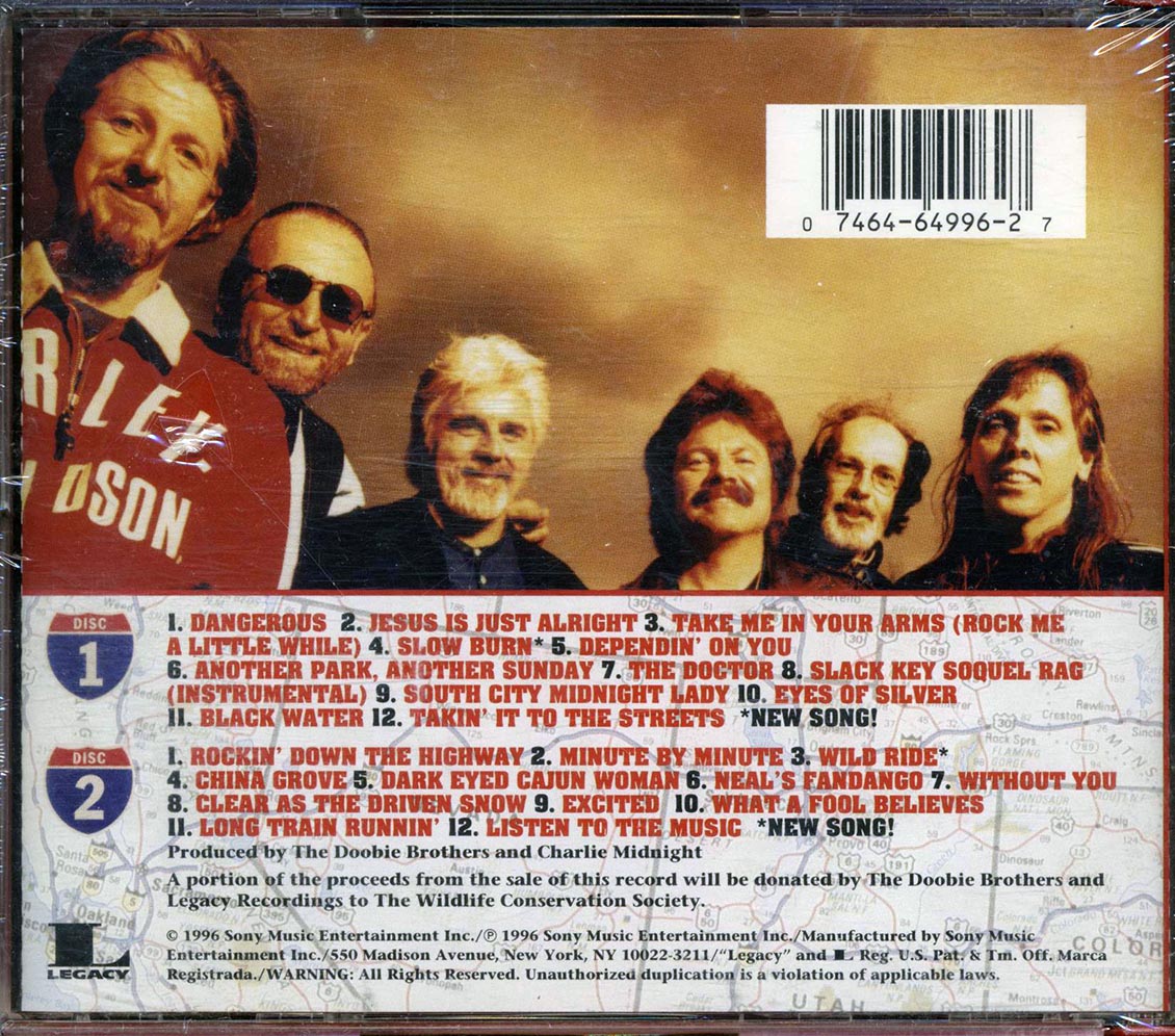 The Doobie Brothers - Rockin' Down The Highway: The Wildlife Concert (24 tracks) (2xCD) (incl. large booklet) - CD, CD