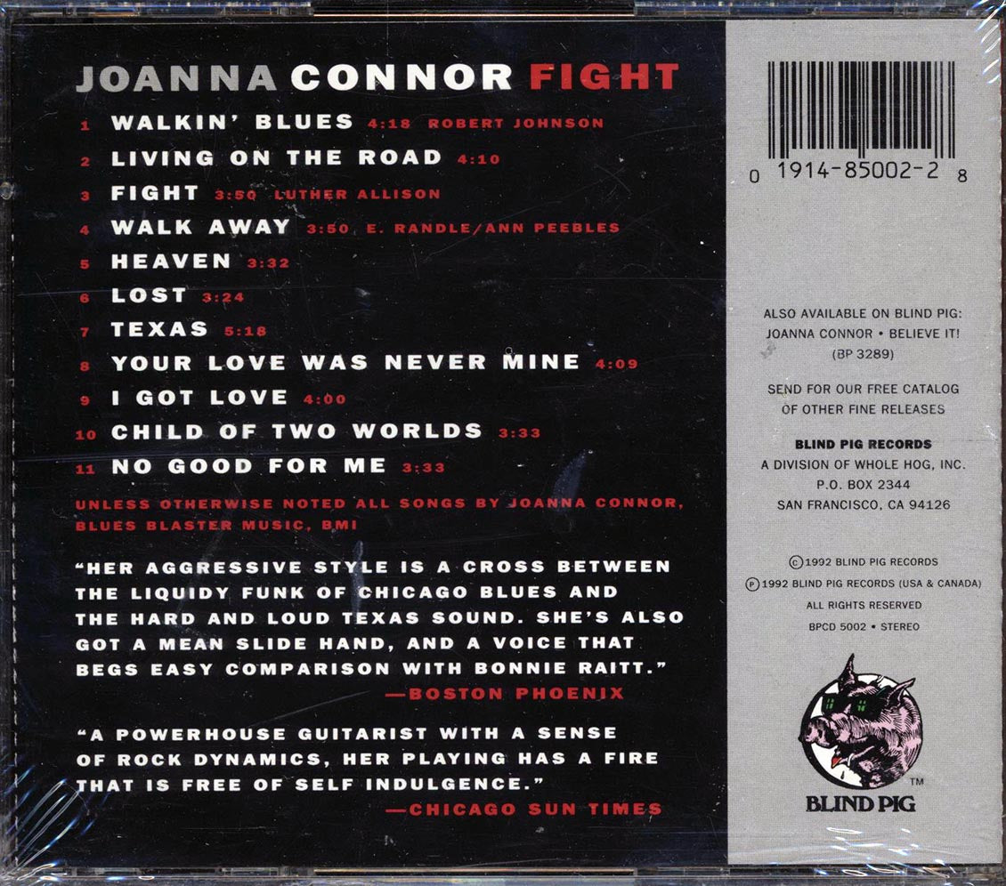 Joanna Connor - Fight - CD, CD