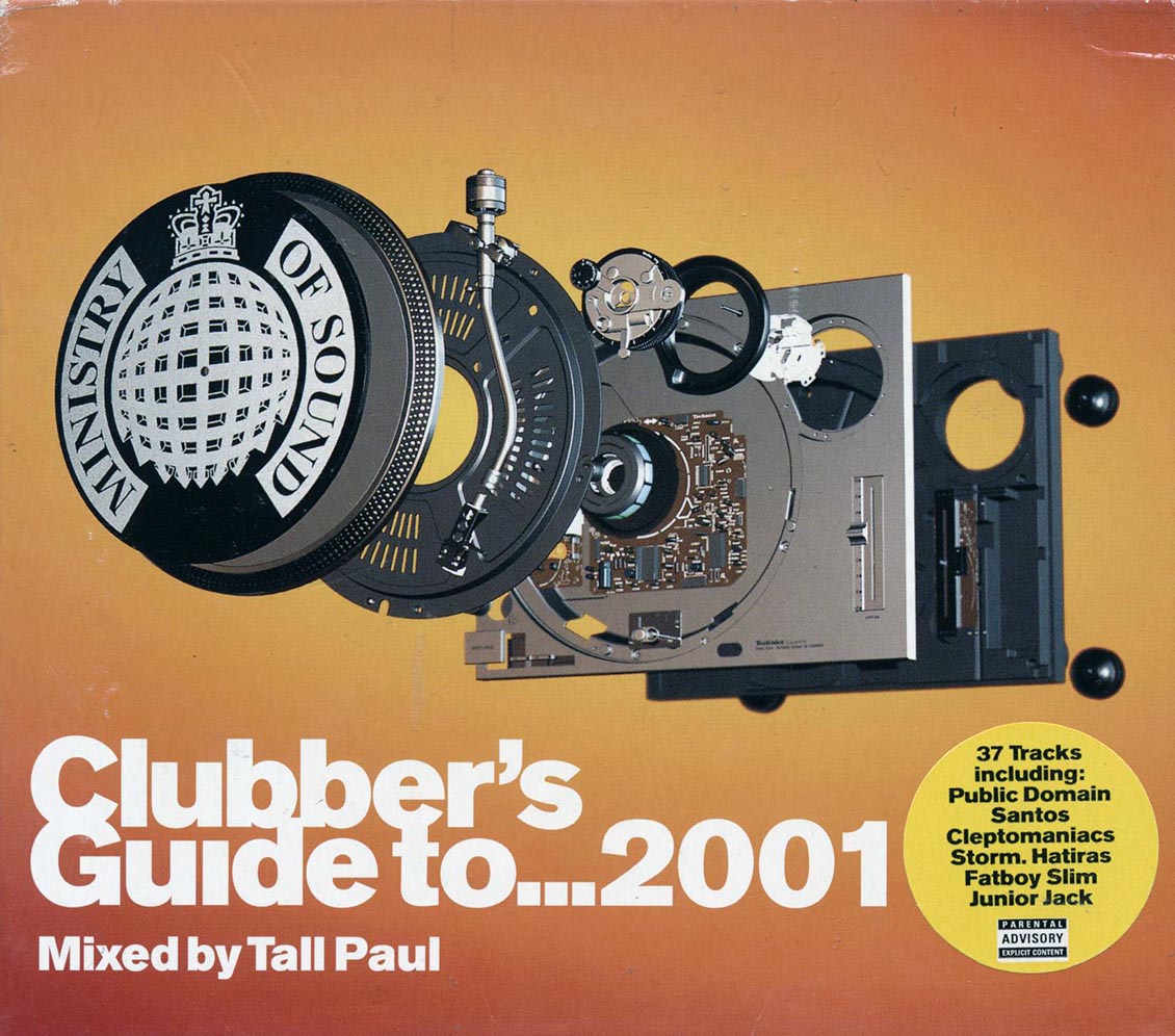 Tall Paul - Clubber's Guide To 2001 (37 tracks) (2xCD) - CD