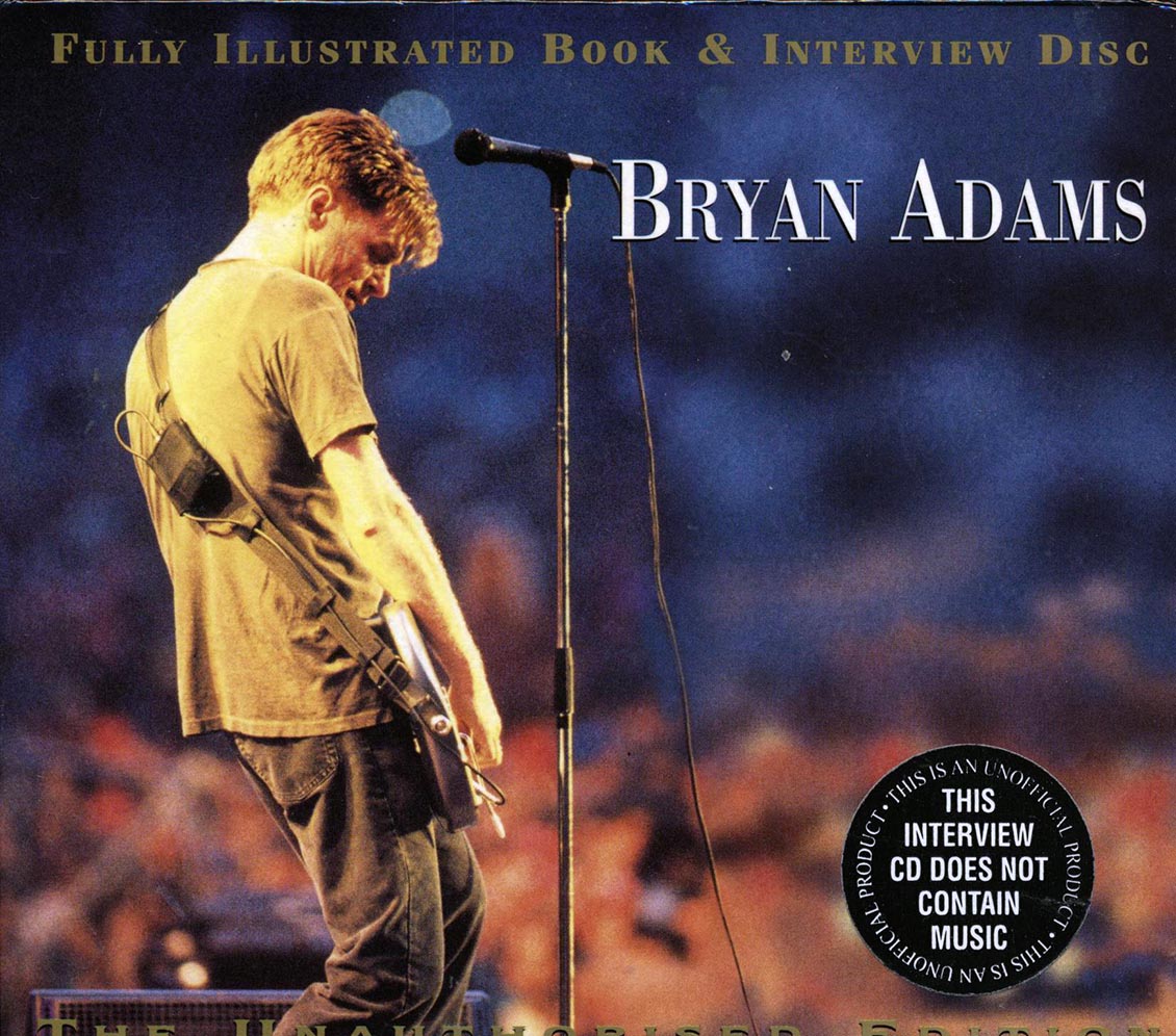 Bryan Adams - Fully Illustrated Book & Interview Disc - CD