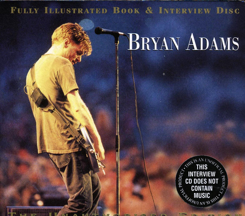 Bryan Adams - Fully Illustrated Book & Interview Disc - CD