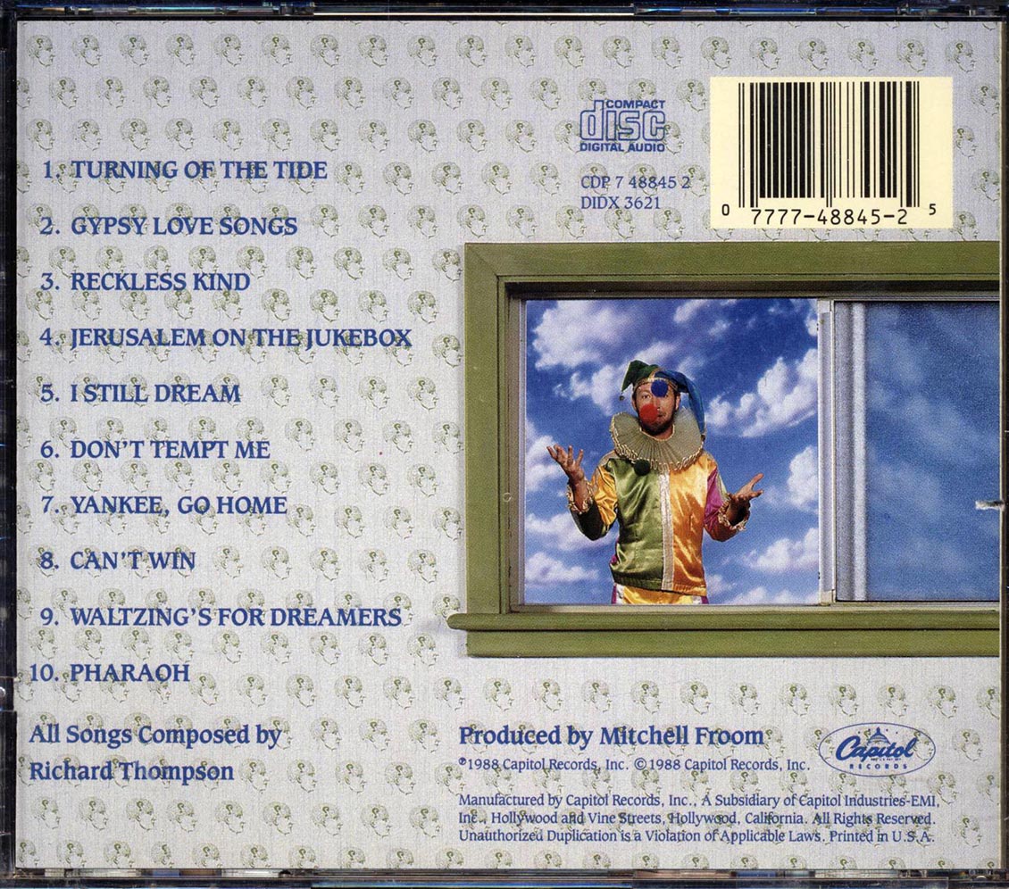 Richard Thompson - Amnesia (marked/ltd stock) - CD, CD
