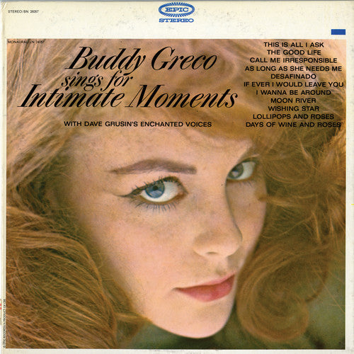 Sings For Intimate Moments -- Buddy Greco, CD