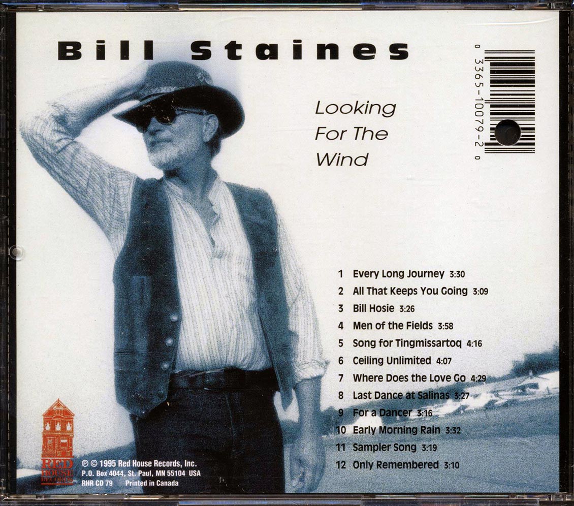 Bill Staines - Looking For The Wind (marked/ltd stock) - CD, CD