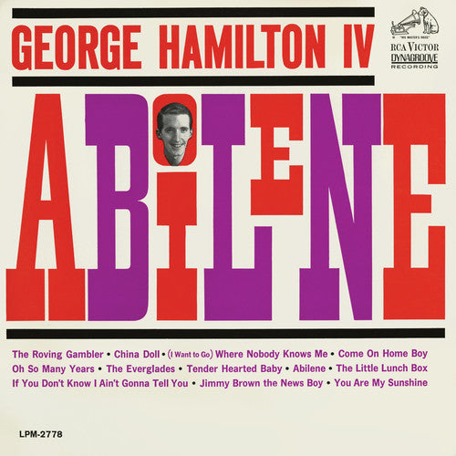Abilene -- George Hamilton Iv, CD