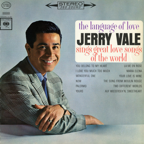 The Language Of Love -- Jerry Vale, CD