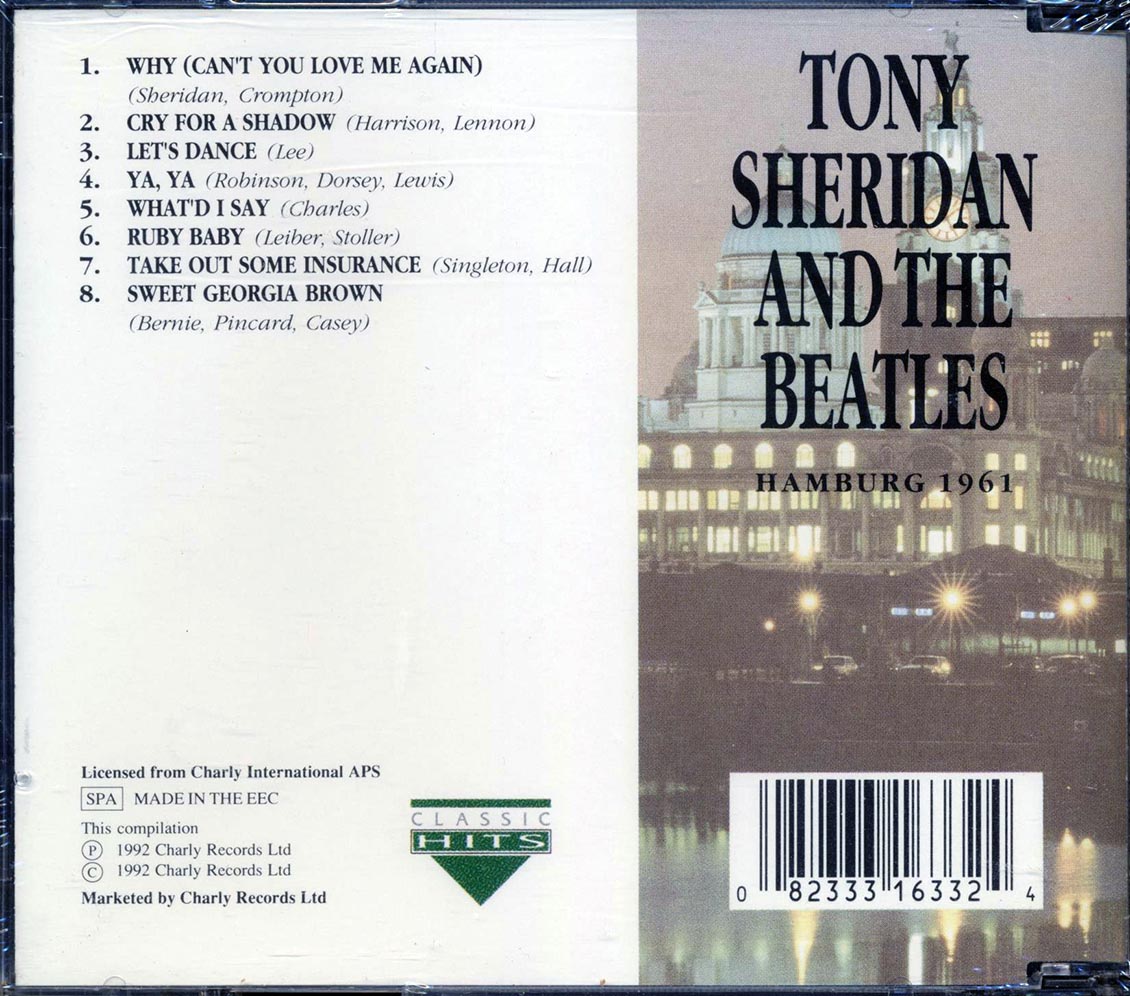 Tony Sheridan, The Beatles - Hamburg 1961 - CD, CD