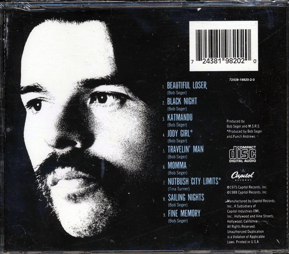 Bob Seger - Beautiful Loser - CD, CD