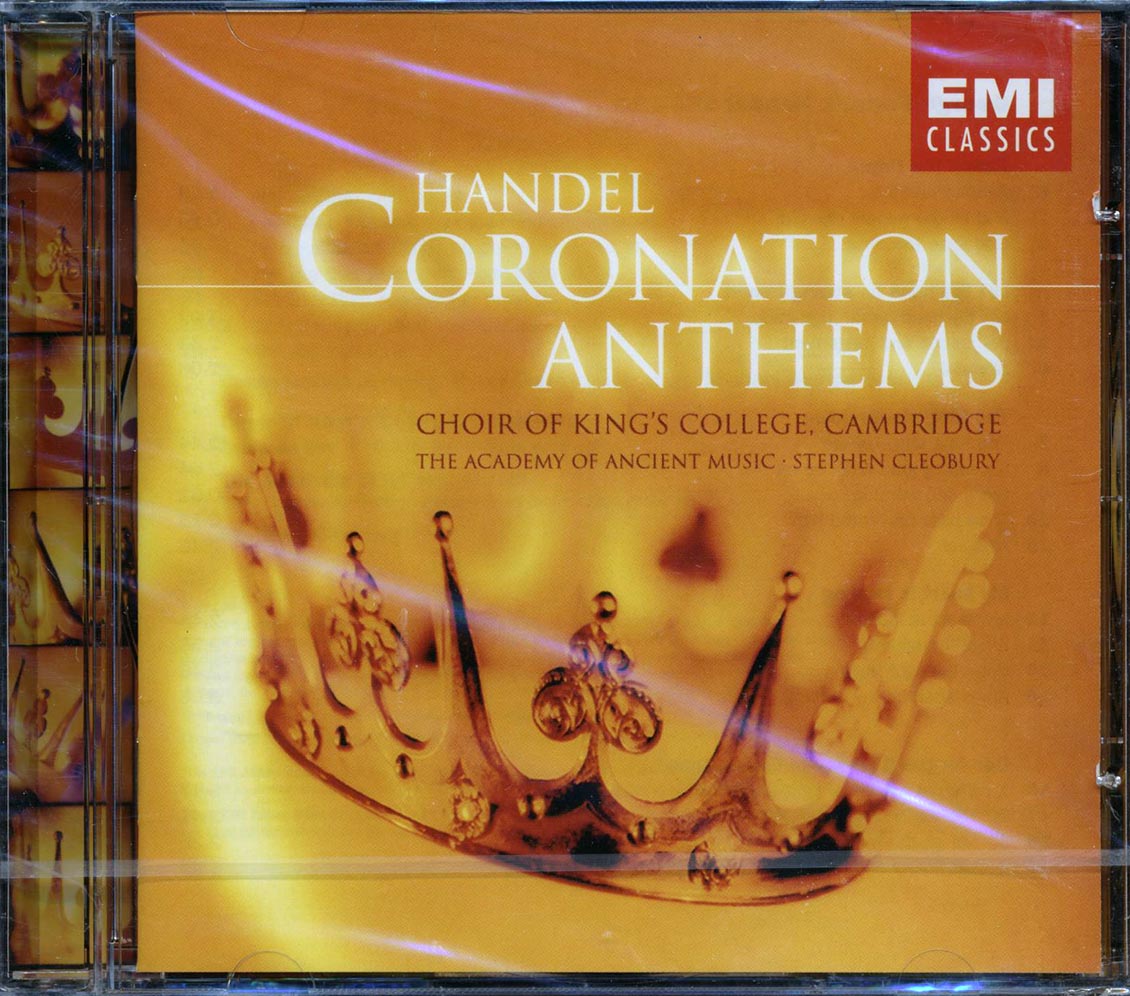 Handel, Choir Of King's College Cambridge, The Academy Of Ancient Music, Stephen Cleobury - Coronation Anthems - CD