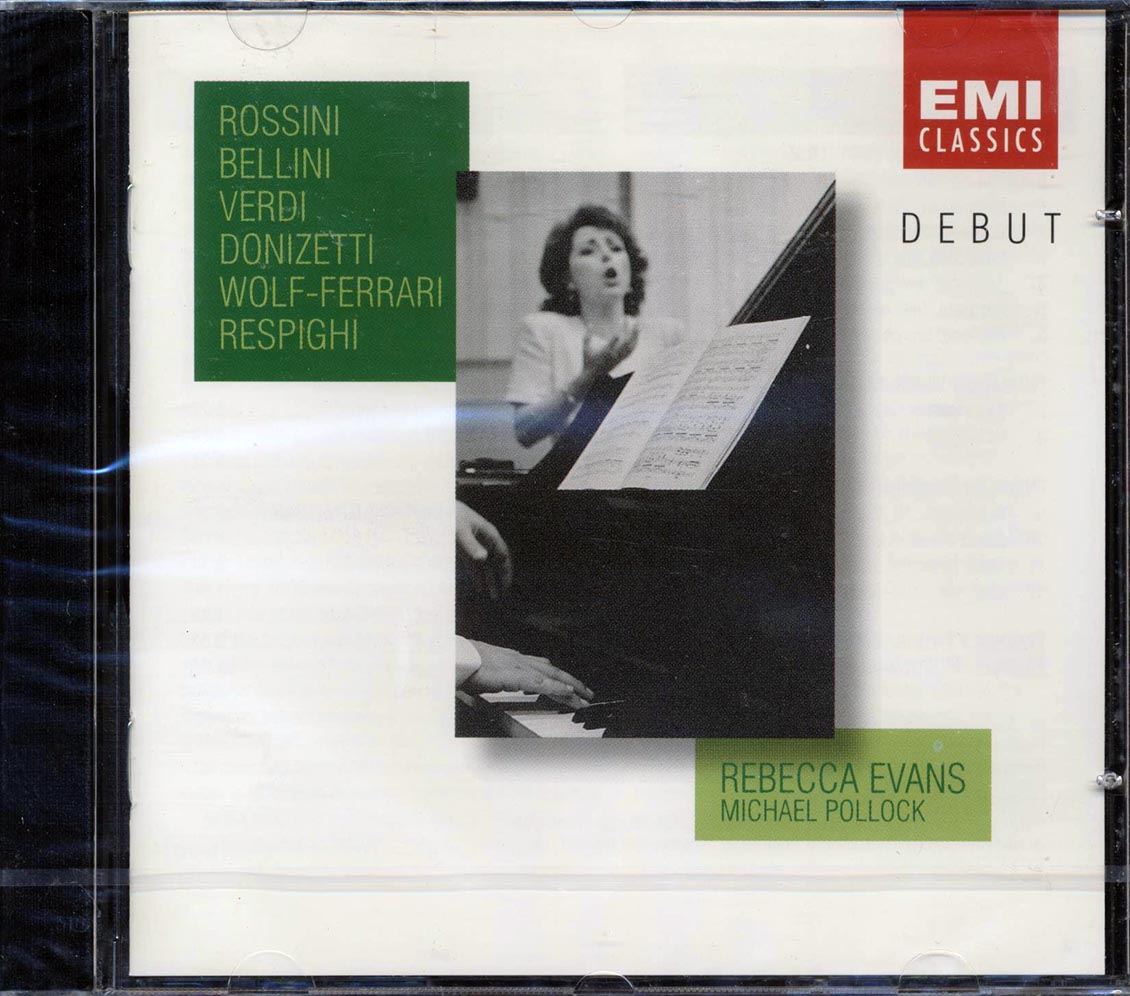 Rossini, Bellini, Verdi, Donizetti, Wolf-Ferrari, Respighi, Rebecca Evans - Songs (2xCD) - CD
