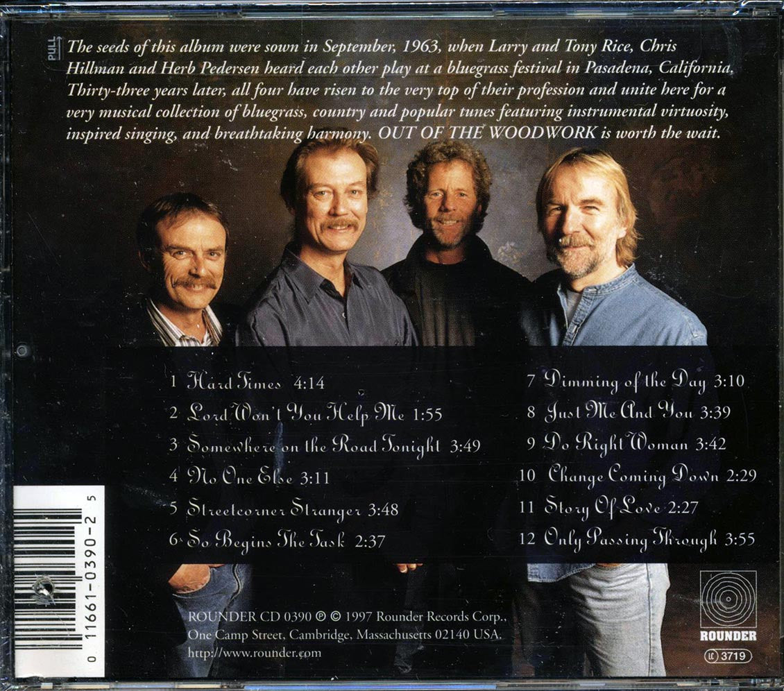 Rice Rice Hillman & Pedersen - Out Of The Woodwork (marked/ltd stock) - CD, CD