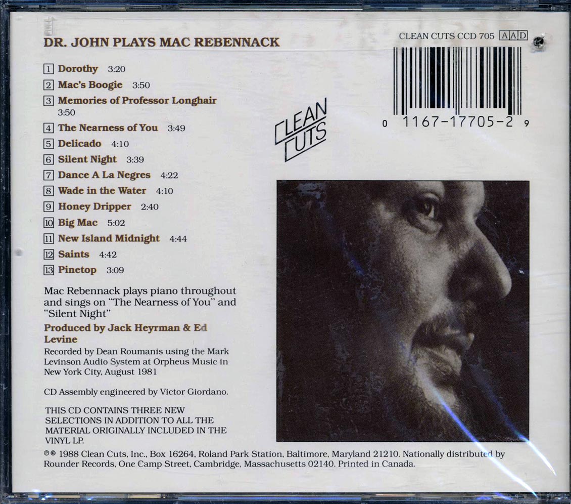 Dr. John - Dr. John Plays Mac Rebennack - CD, CD