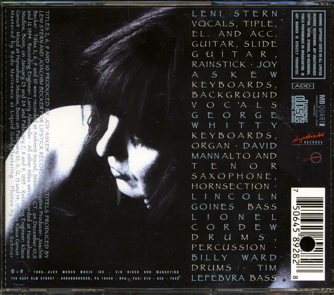 Leni Stern - Words (marked/ltd stock) - CD, CD