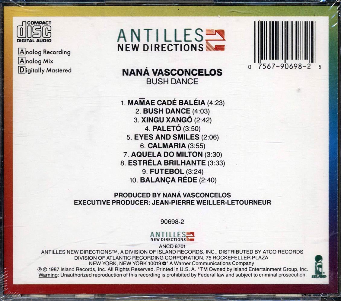 Nana Vasconcelos - Bush Dance - CD, CD
