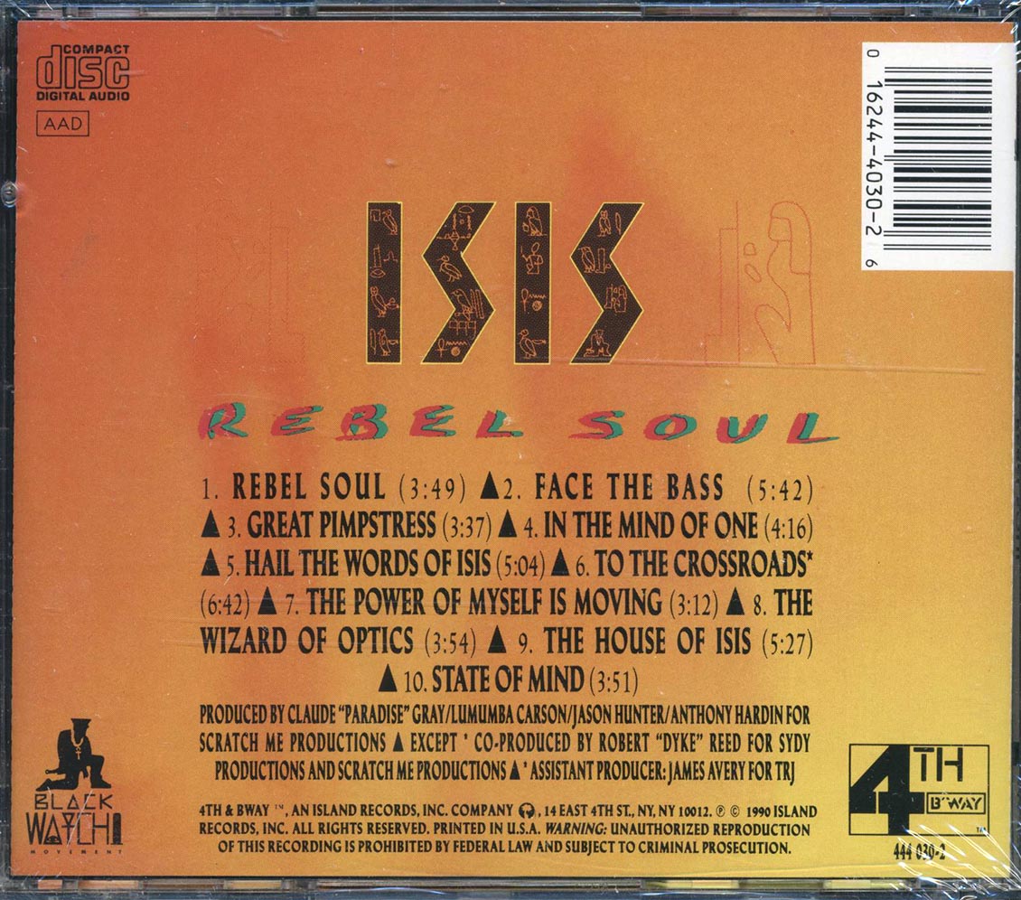 Isis - Rebel Soul - CD, CD