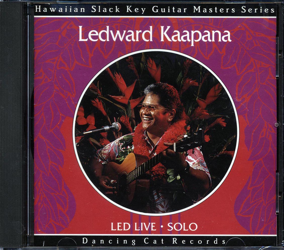 Ledward Kaapana - LED Live: Solo (marked/ltd stock) - CD