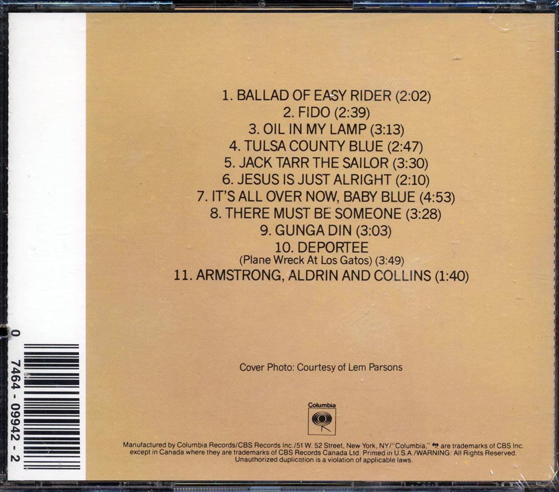 The Byrds - Ballad Of Easy Rider (marked/ltd stock) - CD, CD