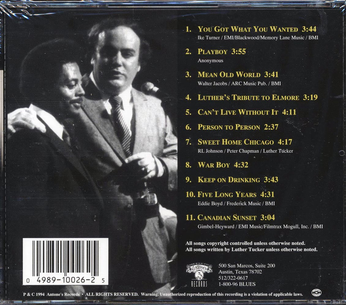 Luther Tucker - Sad Hours - CD, CD