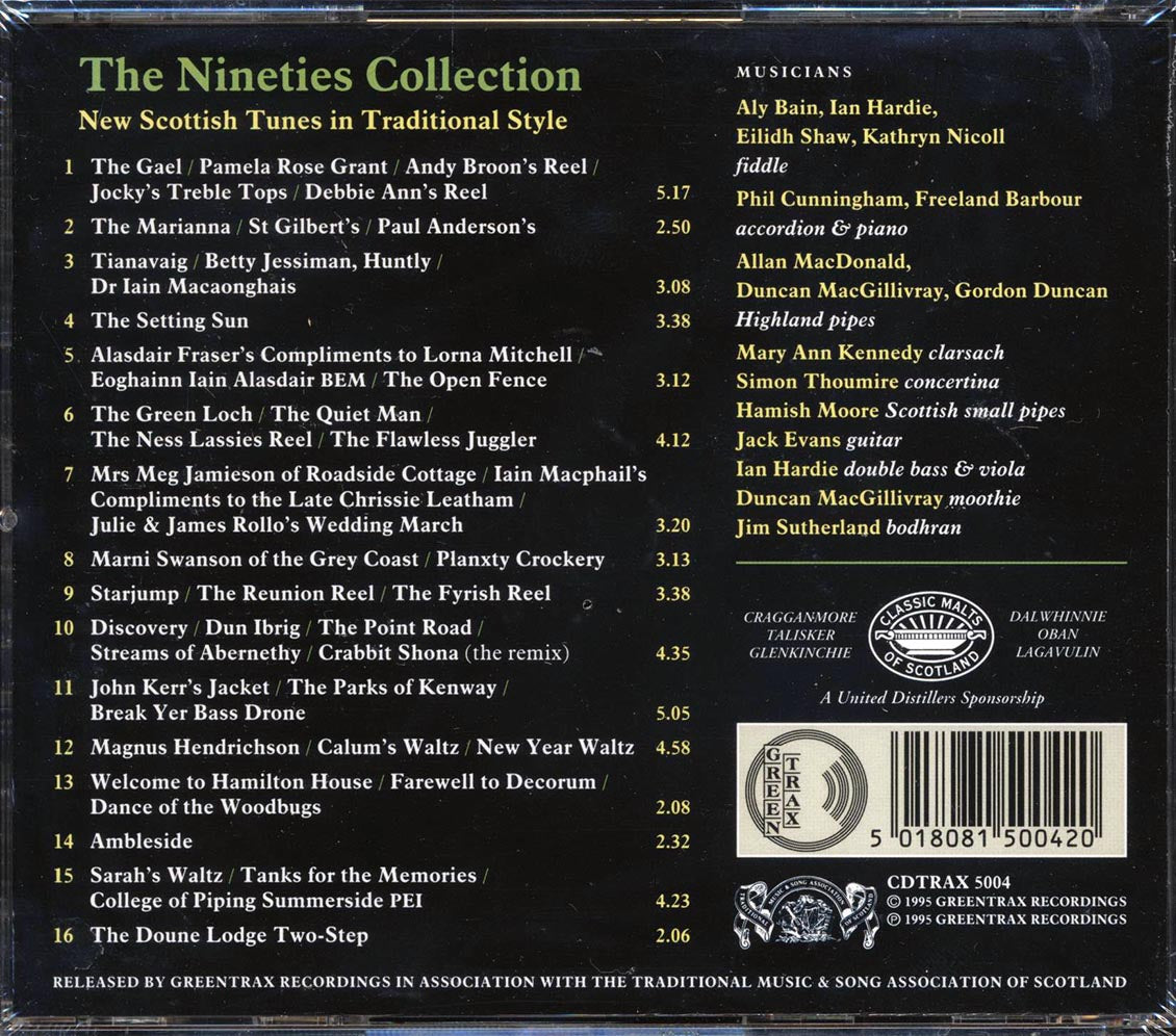 Various - The Nineties Collection: New Scottish Tunes In Traditional Style - CD, CD
