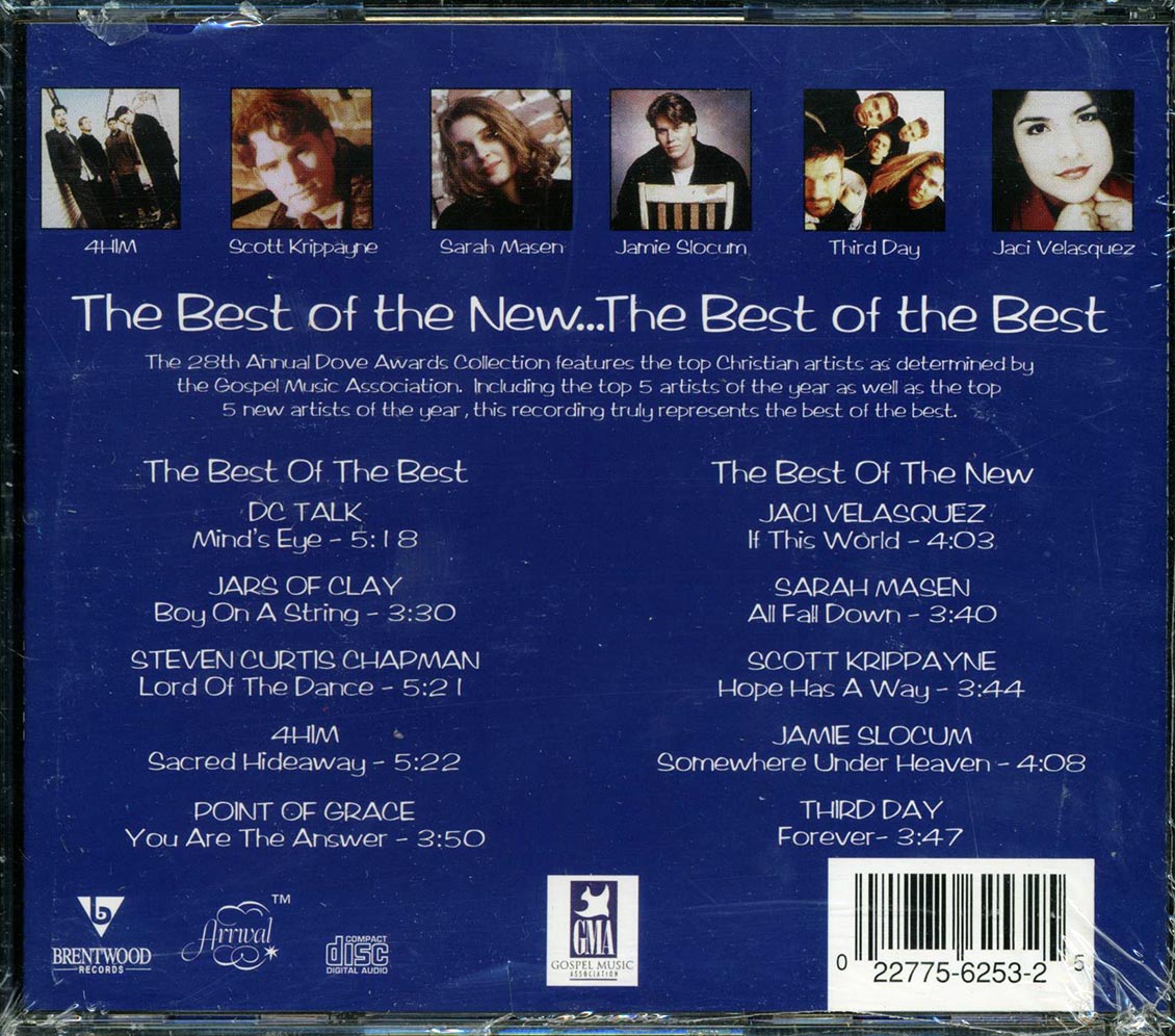 DC Talk, Jars Of Clay, 4Him, Etc. - The 28th Annual Dove Awards Collection - CD, CD