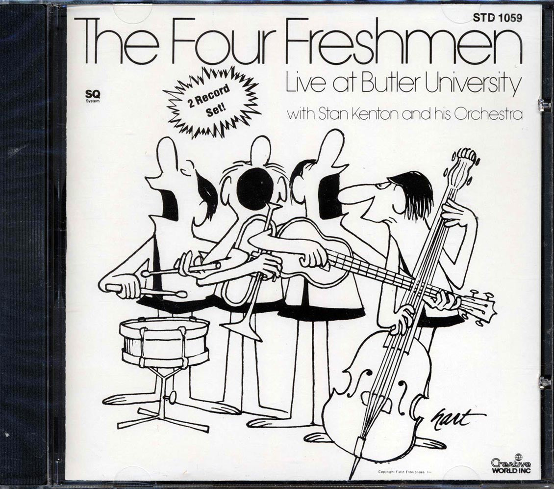 The Four Freshmen, Stan Kenton & His Orchestra - Live At Butler University - CD