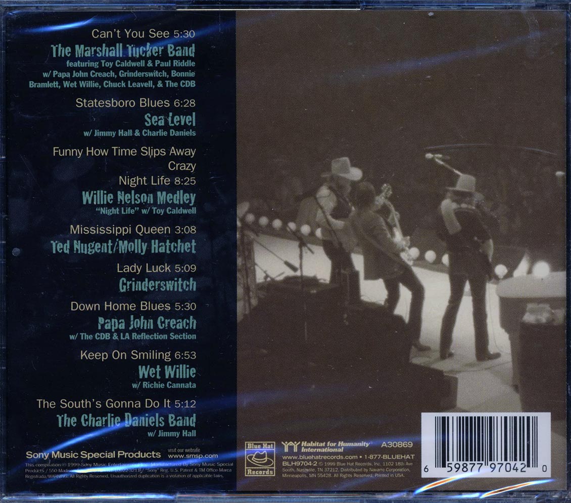 The Marshall Tucker Band, Sea Level, Ted Nugent, Molly Hatchet, Etc. - Volunteer Jam Classic Live Performances Volume 1 - CD, CD
