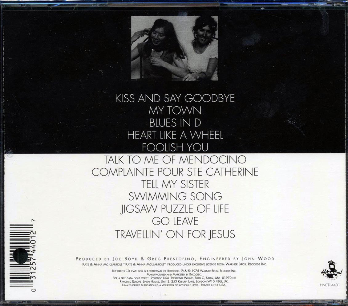 Kate & Anna McGarrigle - Kate & Anna McGarrigle (marked/ltd stock) - CD, CD