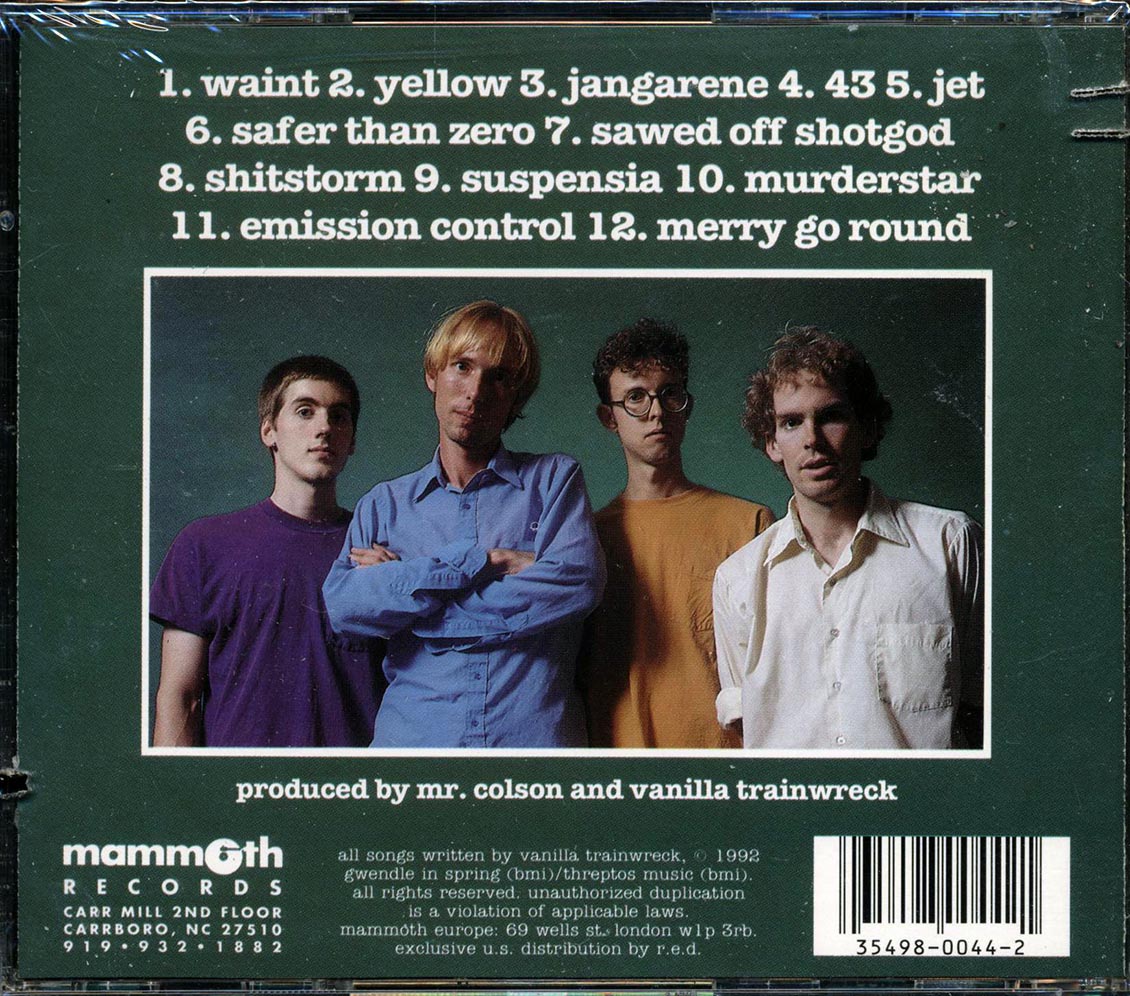Vanilla Trainwreck - Sounding To Try Like You (marked/ltd stock) - CD, CD