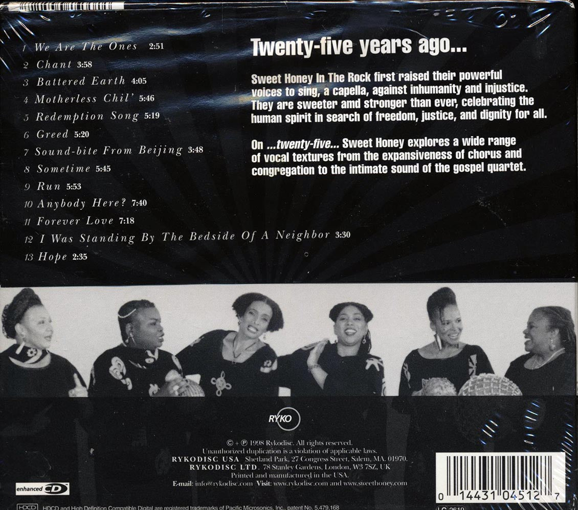 Sweet Honey In The Rock - Twenty-Five - CD, CD