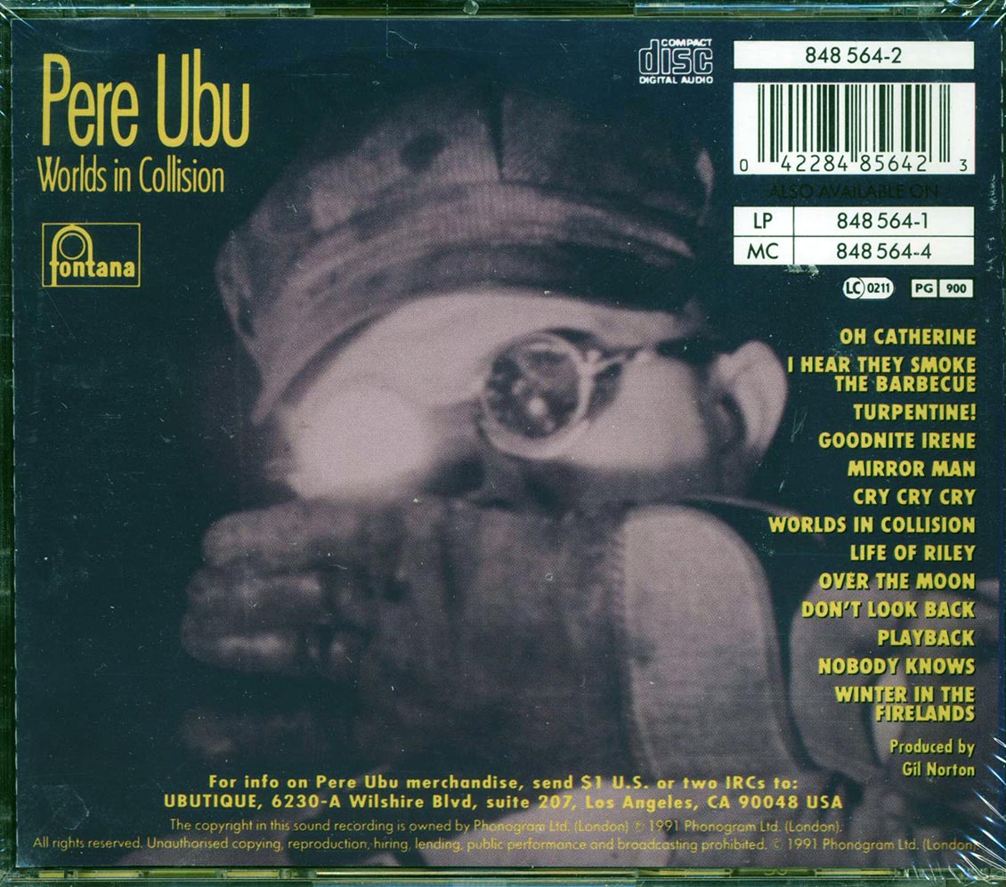 Pere Ubu - Worlds In Collision - CD, CD