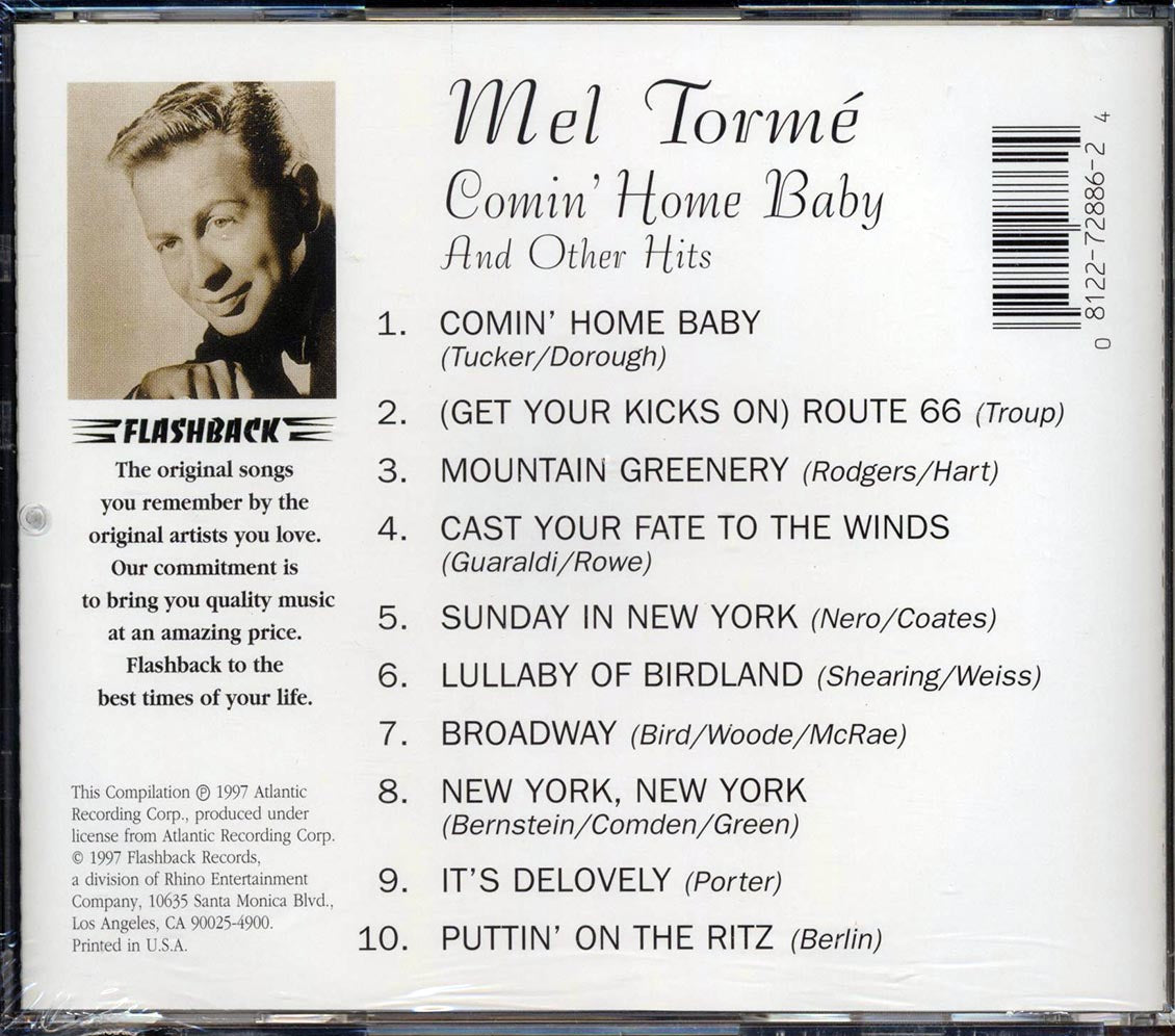 Mel Torme - Comin' Home Baby And Other Hits - CD, CD