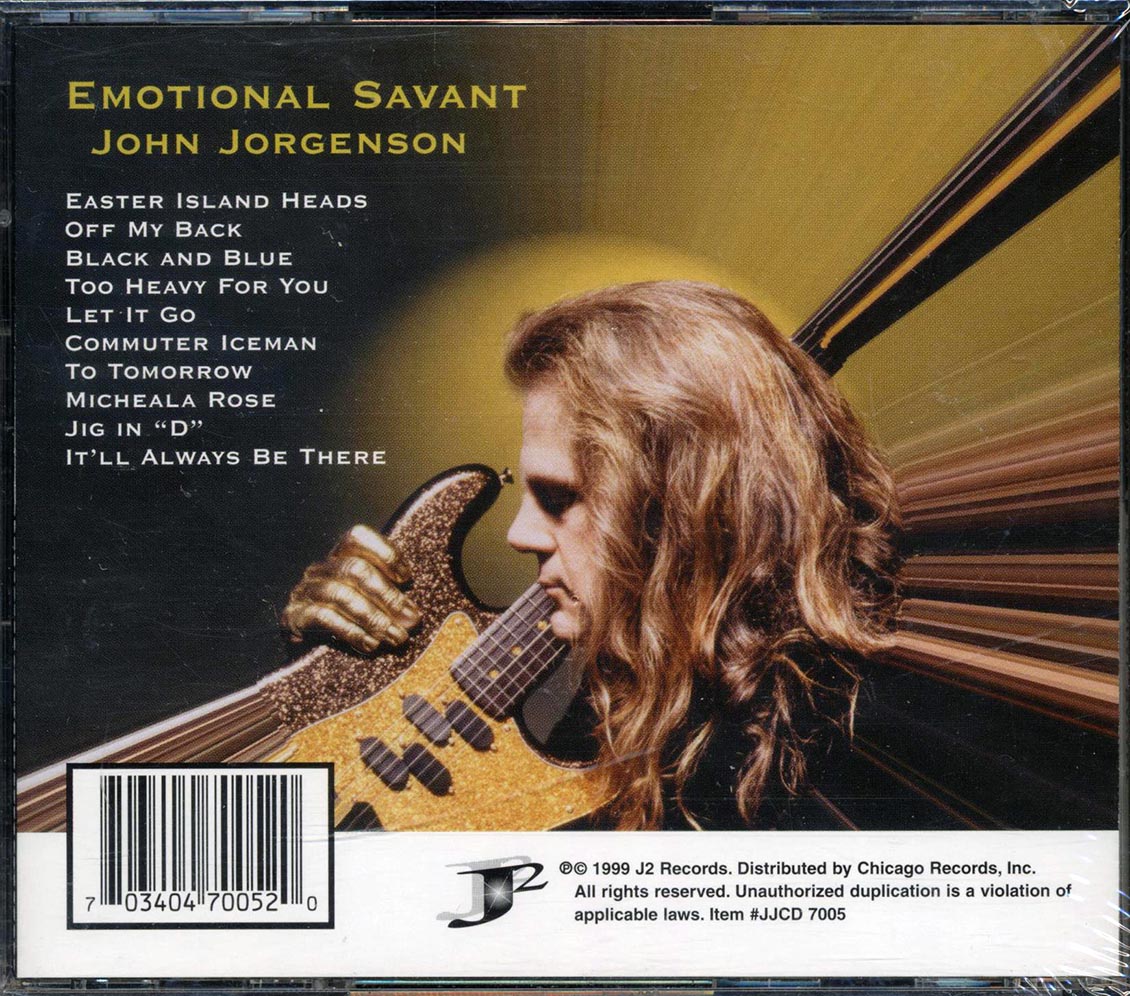 John Jorgenson - Emotional Savant - CD, CD